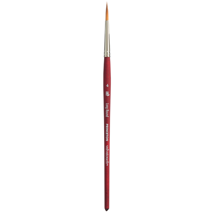 Velvetouch Synthetikpinsel kurzes Griff Long Rund St 4 in der Gruppe Künstlerbedarf / Pinsel / Acrylpinsel bei Pen Store (132845)