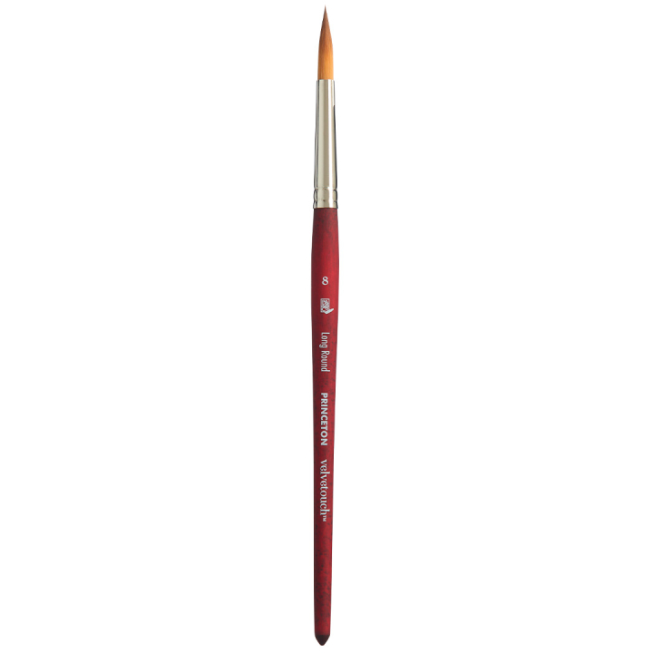 Velvetouch Synthetikpinsel kurzes Griff Long Rund st 8 in der Gruppe Künstlerbedarf / Pinsel / Acrylpinsel bei Pen Store (132846)