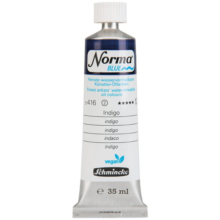 Norma Blue Ölfarbe 35 ml (Preisgruppe 2) in der Gruppe Künstlerbedarf / Künstlerfarben / Ölfarbe bei Pen Store (133091_r)