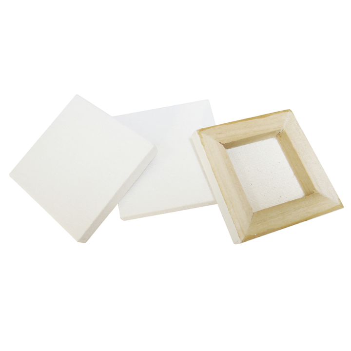 Simply Mini Canvas 6,4x6,4 cm in der Gruppe Künstlerbedarf / Atelier / Leinwände / Malerleinwand Acrylfarbe bei Pen Store (133759)