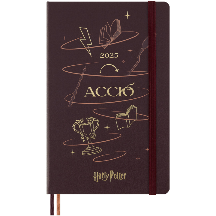 12M Daily Kalender 2025 Hardcover 2025 Large Harry Potter in der Gruppe Papier & Blöcke / Kalender und Terminkalender / 12 Monate Tageskalender bei Pen Store (133814)