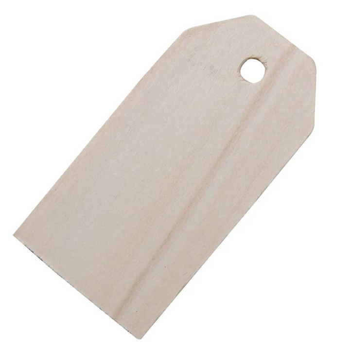 Manilla Holzgeschenkanhänger 3x6 cm 10er-Pack in der Gruppe Basteln & Hobby / Feiertage und Jahreszeiten / Weihnachten Handwerk bei Pen Store (133890)