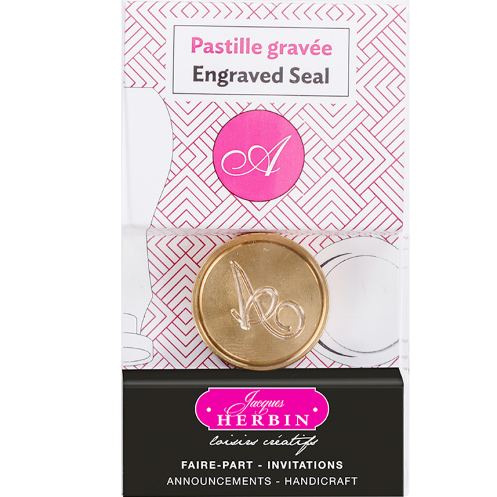 Siegelstempel aus Messing Briefe in der Gruppe Basteln & Hobby / Basteln / Lack & Siegel bei Pen Store (133891_r)