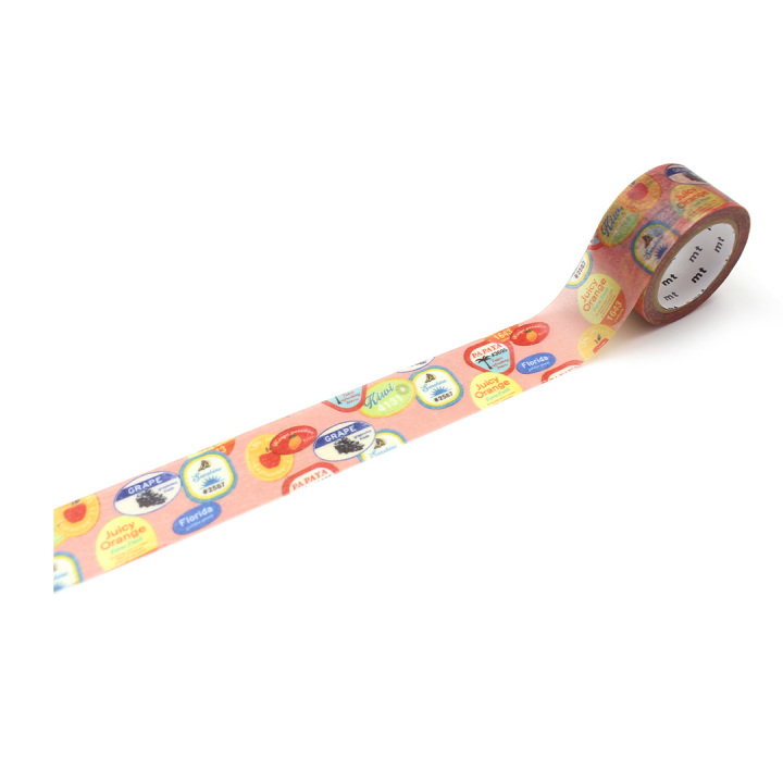 Washi-Tape Retrofruitlabel in der Gruppe Basteln & Hobby / Hobbyzubehör / Washi Tape bei Pen Store (134051)