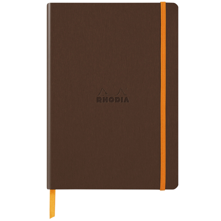 Rhodiarama Webnotebook A5 Soft Dotted Bronze in der Gruppe Papier & Blöcke / Schreiben und Notizen / Notizbücher bei Pen Store (134439)