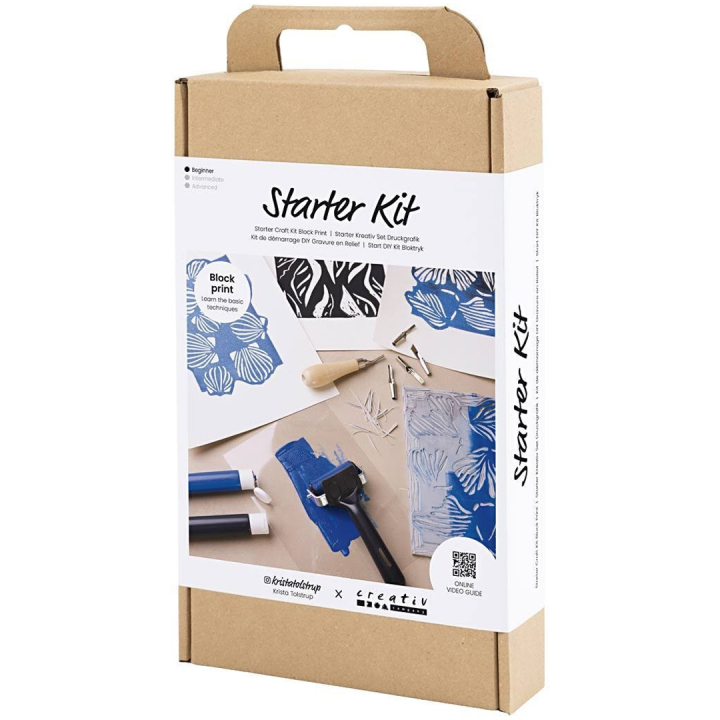 Entdecken Sie das Linoldruck Starter Kit 12 Teile in der Gruppe Basteln & Hobby / Techniken / Linoldruck bei Pen Store (134612)