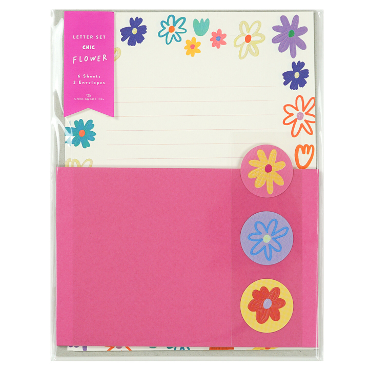 Briefpapier Flowers in der Gruppe Basteln & Hobby / Feiertage und Jahreszeiten / Karten und Kuverts bei Pen Store (134641)