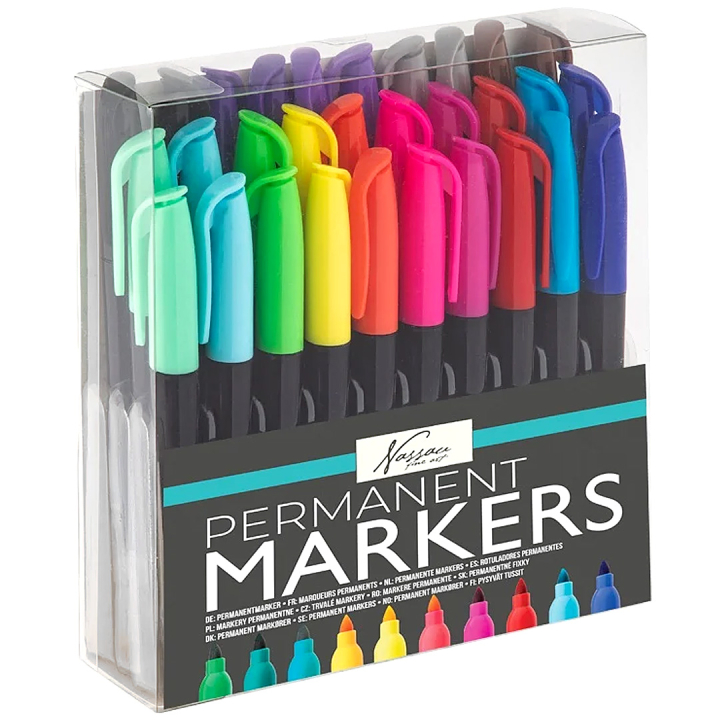 Permanentmarker 30er-Pack in der Gruppe Stifte / Künstlerstifte / Filzstifte bei Pen Store (134876)