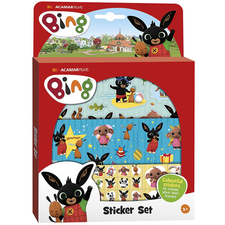 Bing Sticker-Set (ab 3 Jahren) in der Gruppe Kids / Spaß und Lernen / Aufkleber für Kinder bei Pen Store (134908)