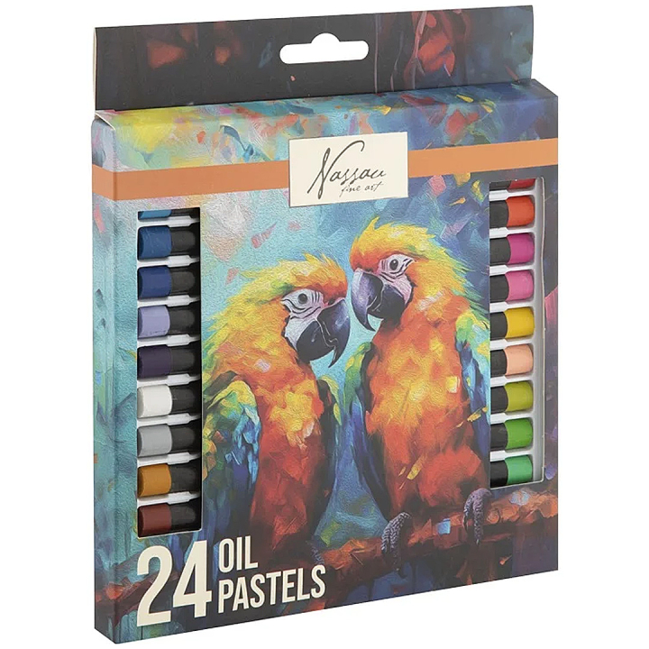 Ölpastelle 24er-Set in der Gruppe Künstlerbedarf / Buntstifte und Bleistifte / Ölpastellkreide bei Pen Store (134918)