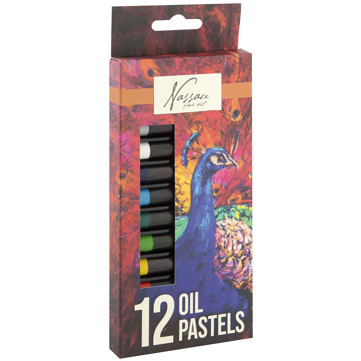 Ölpastelle 12er-Set in der Gruppe Künstlerbedarf / Buntstifte und Bleistifte / Ölpastellkreide bei Pen Store (134920)