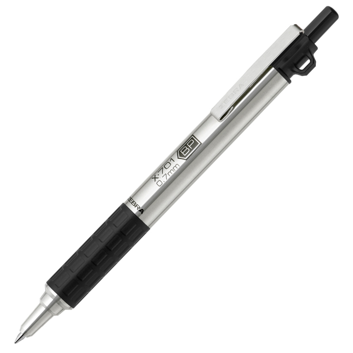 X-701 Kugelschreiber 0,7 Silver Barrel in der Gruppe Stifte / Fine Writing / Kugelschreiber bei Pen Store (135049)