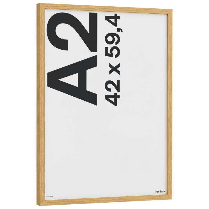 Holzrahmen Eiche 42x59,4 A2 in der Gruppe Basteln & Hobby / Organisieren / Rahmen / Eichenrahmen bei Pen Store (135063)