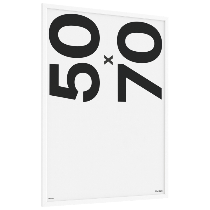 Holzrahmen Weiß 50x70 in der Gruppe Basteln & Hobby / Organisieren / Rahmen / Weiße Rahmen bei Pen Store (135100)