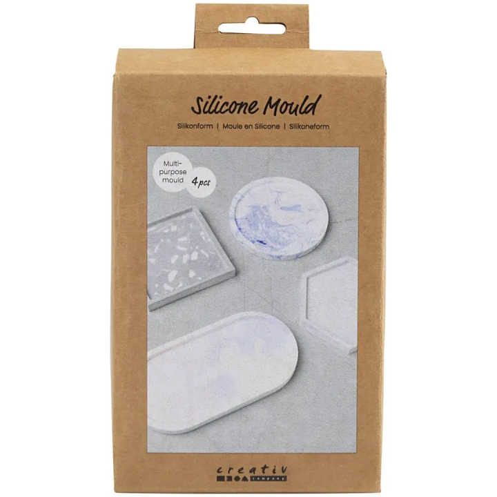 Silikonformen 4er-Pack in der Gruppe Basteln & Hobby / Techniken / Gießen bei Pen Store (135419)