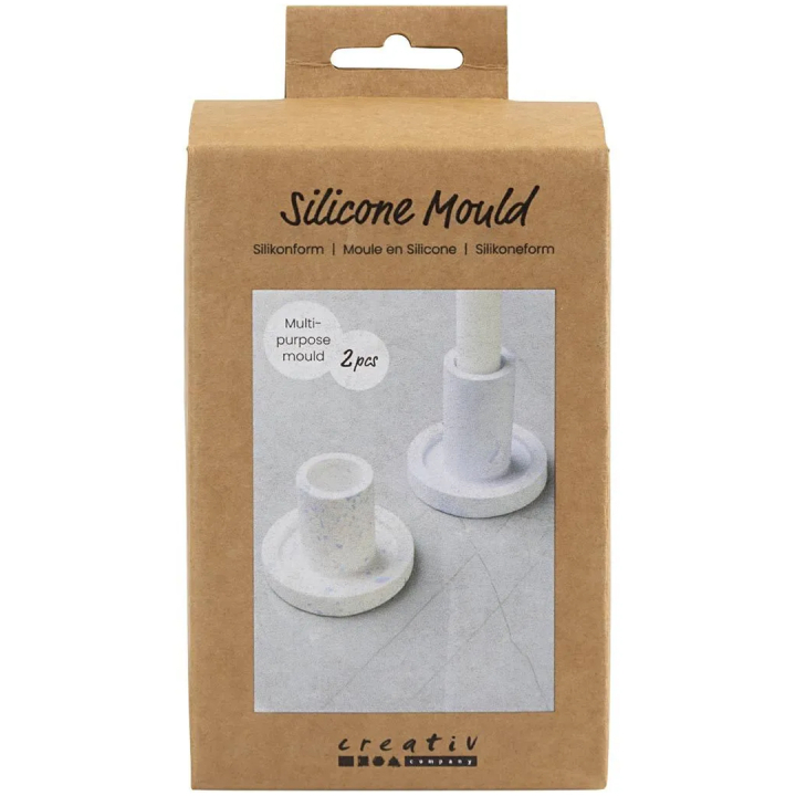 Silikonformen Kerzenleuchter 2er-Pack in der Gruppe Basteln & Hobby / Techniken / Gießen bei Pen Store (135422)