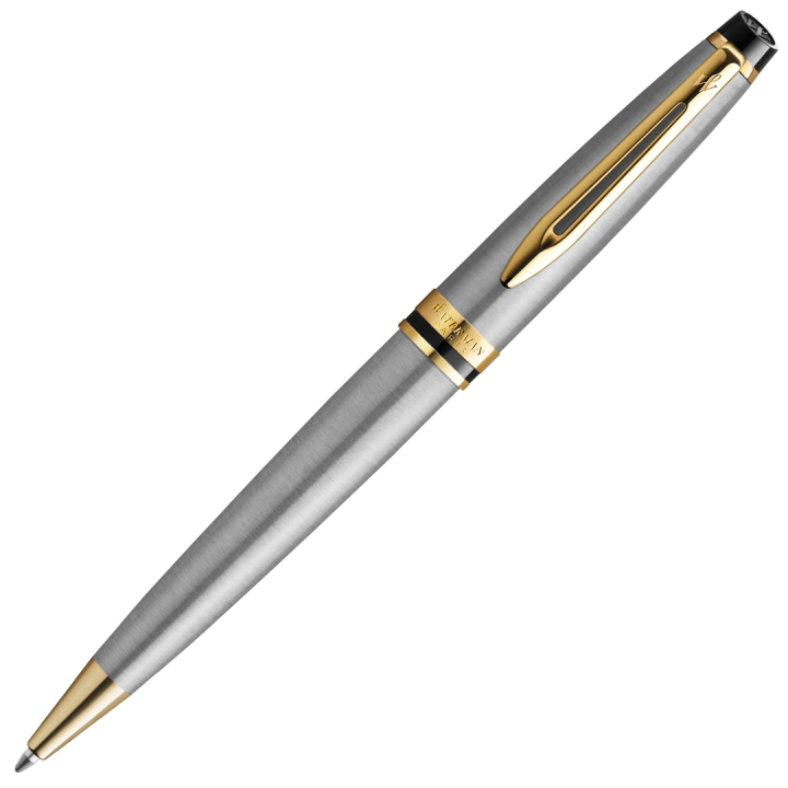 Expert Steel/Gold Kugelschreiber in der Gruppe Stifte / Fine Writing / Kugelschreiber bei Pen Store (135461)