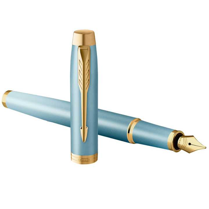IM Rituals Gradient Blue/Gold Fullfederhalter in der Gruppe Stifte / Fine Writing / Füllfederhalter bei Pen Store (135483_r)