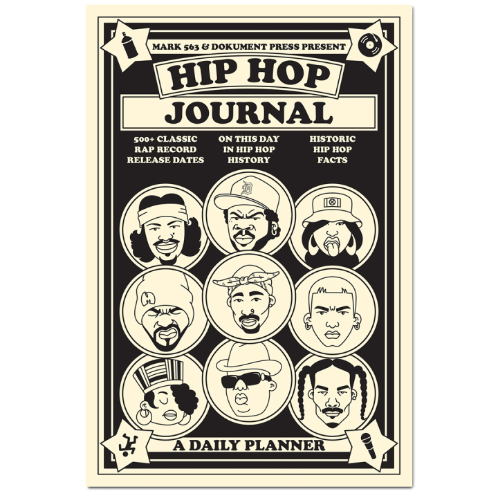 Hip Hop Journal: A Daily Planner in der Gruppe Papier & Blöcke / Kalender und Terminkalender / 12 Monate Tageskalender bei Pen Store (135493)
