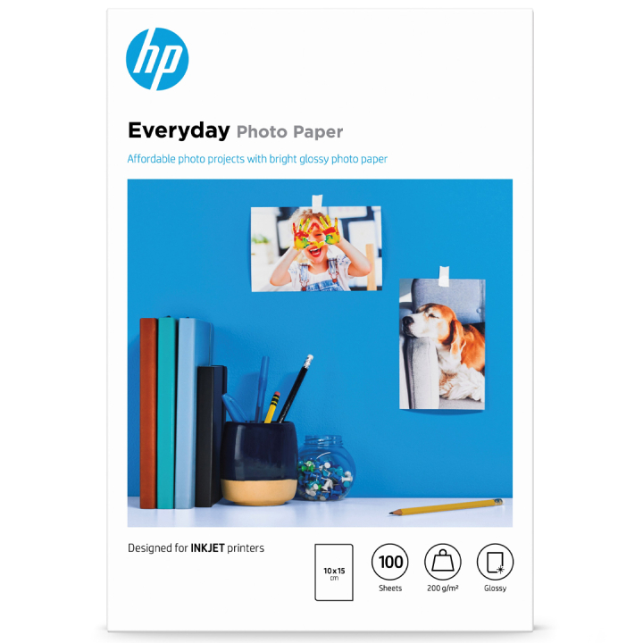 Everyday Glossy Fotopapier 10x15 cm 100 Blatt 200g in der Gruppe Basteln & Hobby / Organisieren / Fotopapier bei Pen Store (135551)