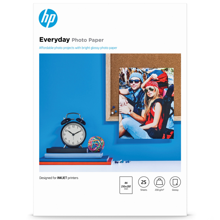 Everyday Glossy Fotopapier A4 25 Blatt 200g in der Gruppe Basteln & Hobby / Organisieren / Fotopapier bei Pen Store (135552)