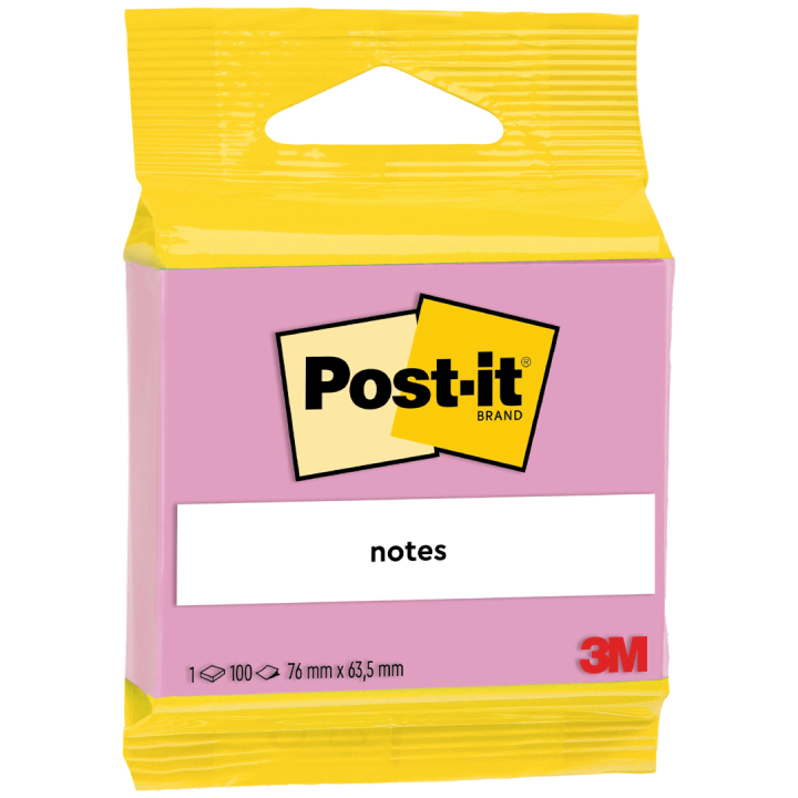 Post-it 63,5x76 Rosa in der Gruppe Papier & Blöcke / Schreiben und Notizen / Post-it und Notizblöcke bei Pen Store (135553)