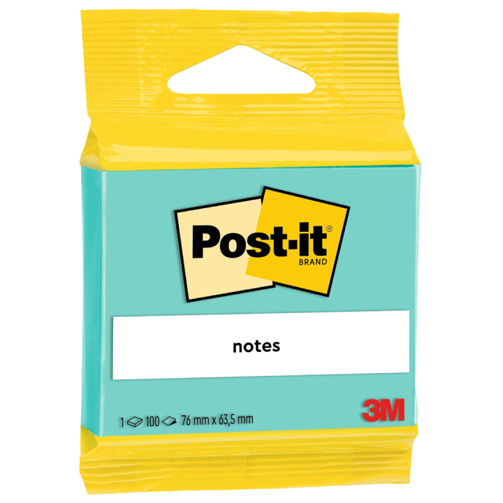 Post-it 63,5x76 Türkis in der Gruppe Papier & Blöcke / Schreiben und Notizen / Post-it und Notizblöcke bei Pen Store (135554)