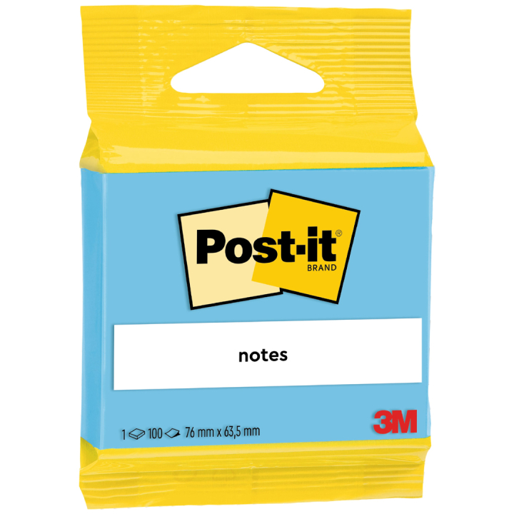 Post-it 63,5x76 Blau in der Gruppe Papier & Blöcke / Schreiben und Notizen / Post-it und Notizblöcke bei Pen Store (135555)