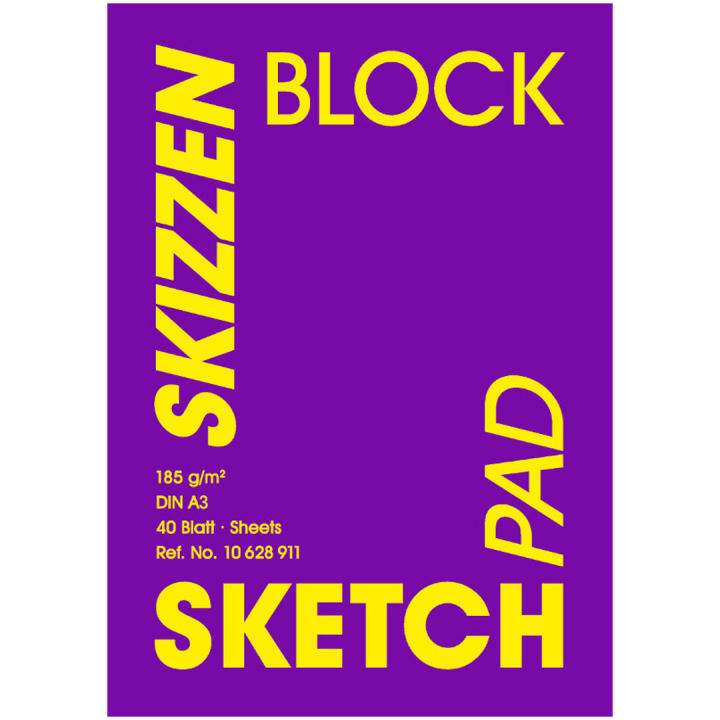 Sketch Pad A3 185g in der Gruppe Papier & Blöcke / Künstlerblöcke / Zeichen- und Skizzenblöcke bei Pen Store (135564)