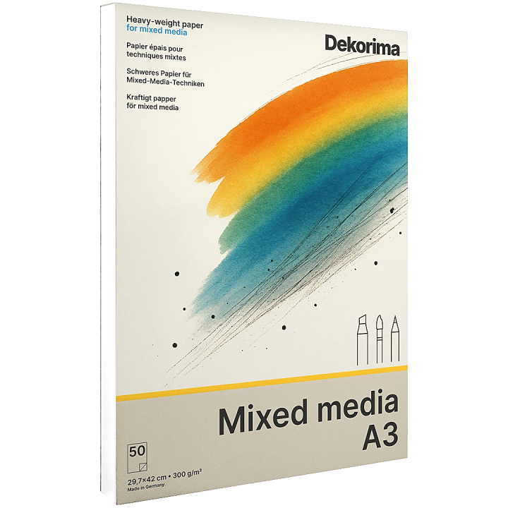 Mixed Media Pad A3 in der Gruppe Papier & Blöcke / Künstlerblöcke / Mischtechnikblock bei Pen Store (135675)