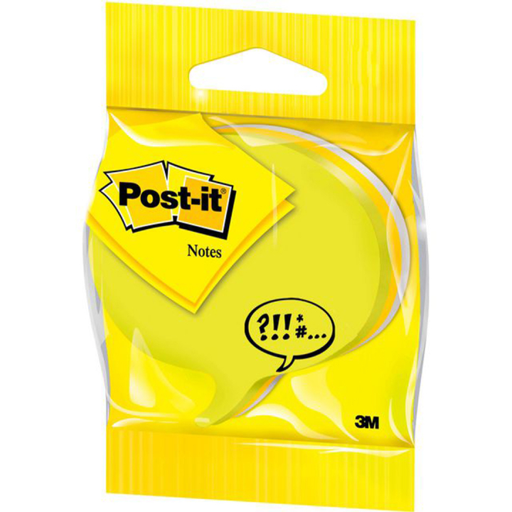 Post-it 70x70 Gelbe/Weiße Sprechblase in der Gruppe Papier & Blöcke / Schreiben und Notizen / Post-it und Notizblöcke bei Pen Store (135709)