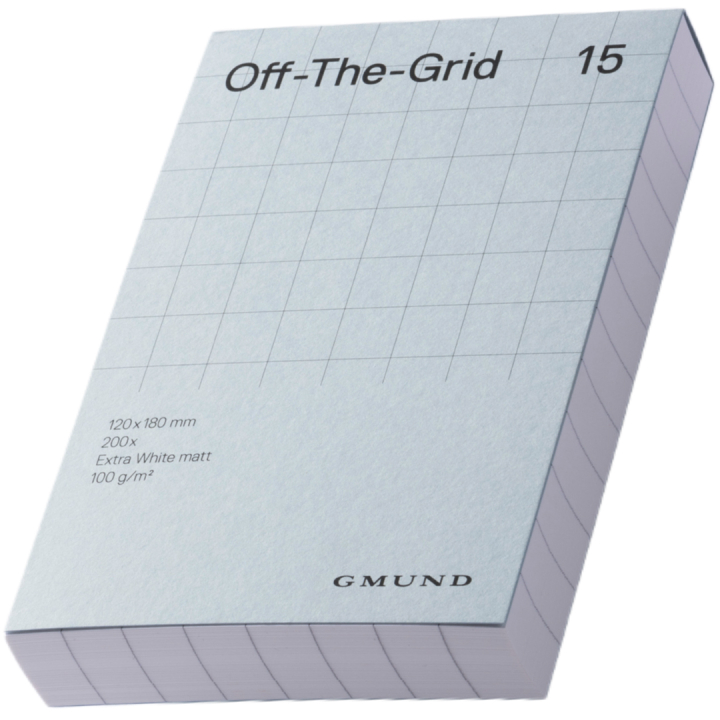 Off-The-Grid 15 - Sky in der Gruppe Papier & Blöcke / Schreiben und Notizen / Notizblock und Notizhefte bei Pen Store (135785)