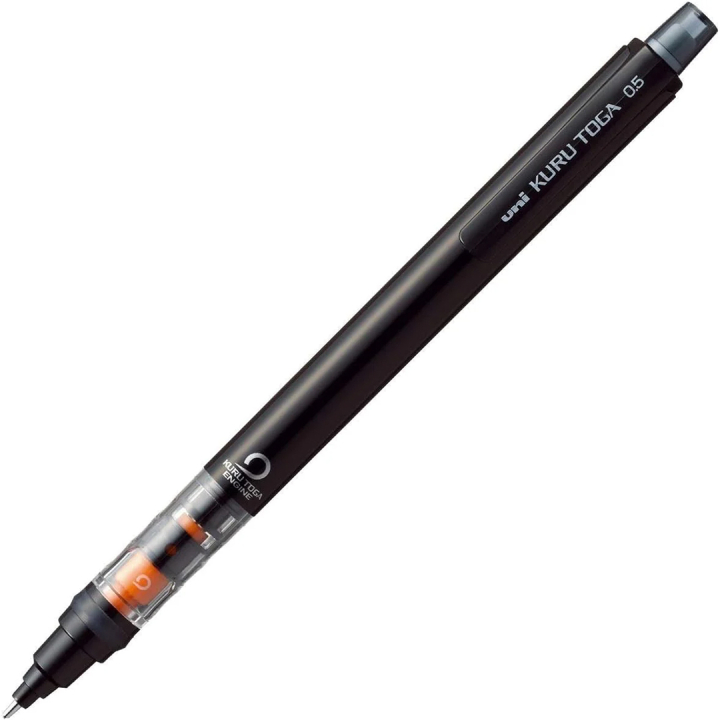 Druckbleistift Kuru Toga M5-452 0,5 mm Schwarz in der Gruppe Stifte / Schreiben / Druckbleistift bei Pen Store (135802)