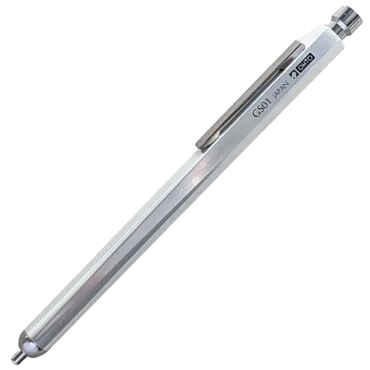 GS01 Gel Roller 0,7 mm Silber in der Gruppe Stifte / Schreiben / Gelschreiber bei Pen Store (135826)