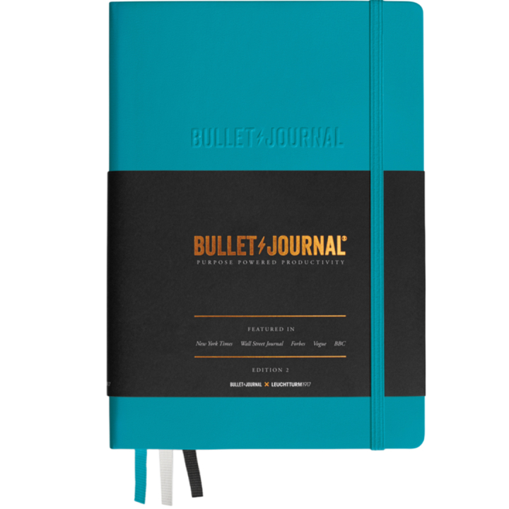 Bullet Journal A5 Edition 2 Turquoise25 in der Gruppe Basteln & Hobby / Techniken / Bullet Journaling bei Pen Store (136018)