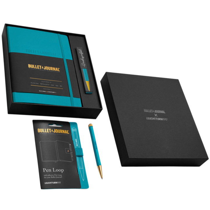 Bullet Journal Collectors Set Turquoise25 in der Gruppe Basteln & Hobby / Techniken / Bullet Journaling bei Pen Store (136019)