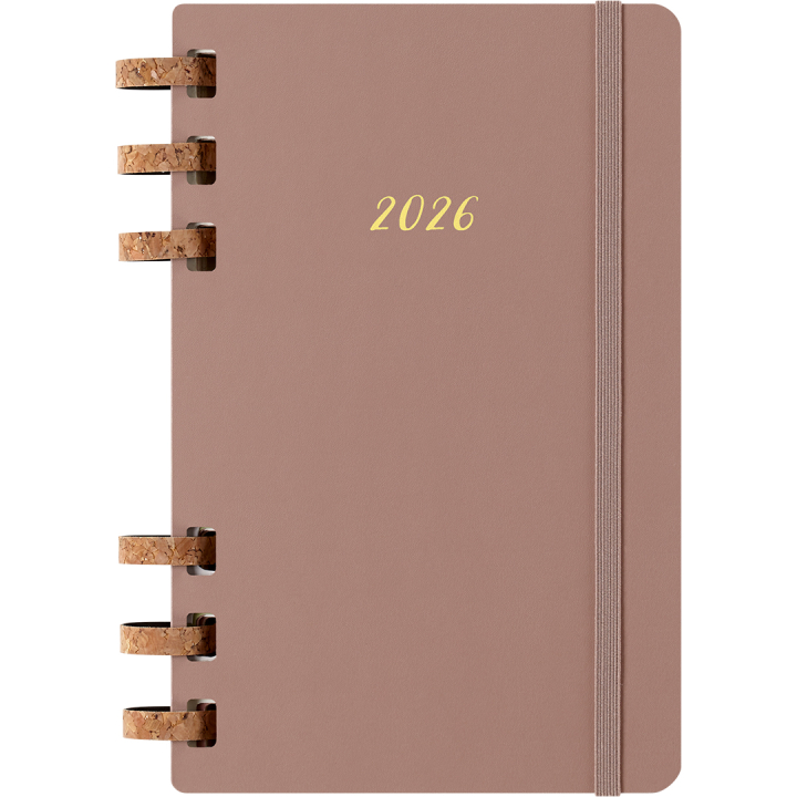 Kalender 12M Spiral Planner 2026 Large Almond in der Gruppe Papier & Blöcke / Kalender und Terminkalender / 12 Monate Tageskalender bei Pen Store (136105)