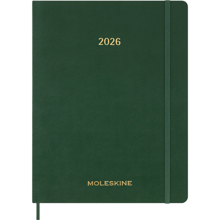 Kalender 12M Weekly Vertical 2026 Hardcover XXL Myrtle Green in der Gruppe Papier & Blöcke / Kalender und Terminkalender / 12 Monate Tageskalender bei Pen Store (136135)