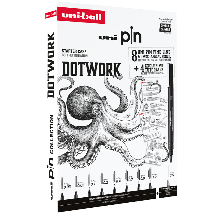 Pin Fine Line Dotwork Set in der Gruppe Stifte / Schreiben / Fineliner bei Pen Store (136284)