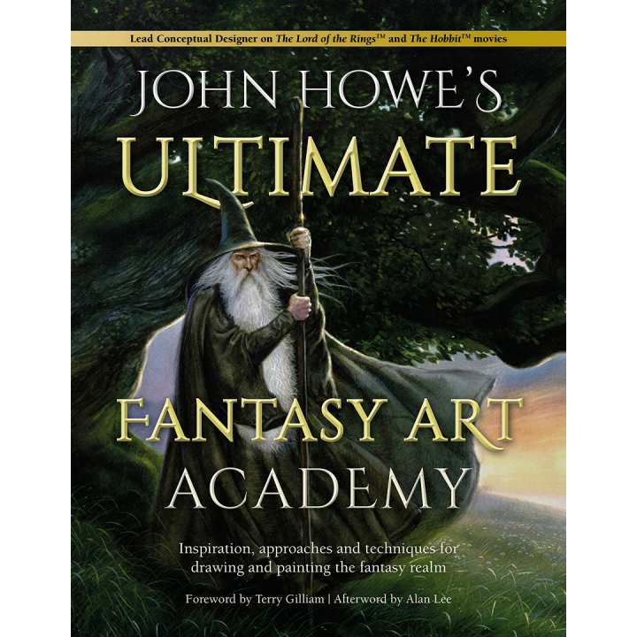 John Howe's Ultimate Fantasy Art Academy in der Gruppe Basteln & Hobby / Bücher / Inspirationsbücher bei Pen Store (136290)