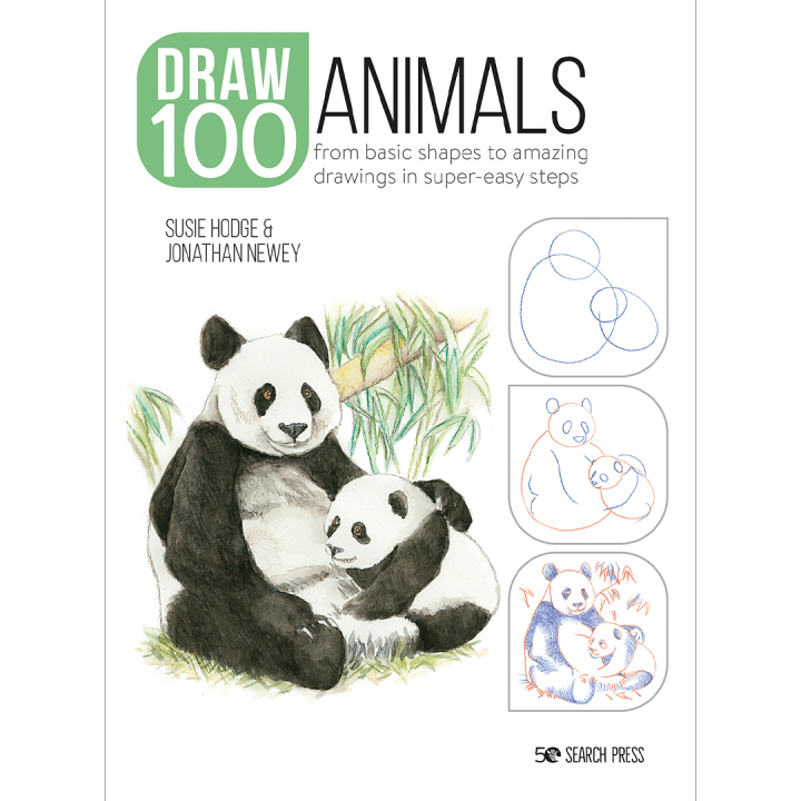 Draw 100: Animals in der Gruppe Basteln & Hobby / Bücher / Inspirationsbücher bei Pen Store (136316)