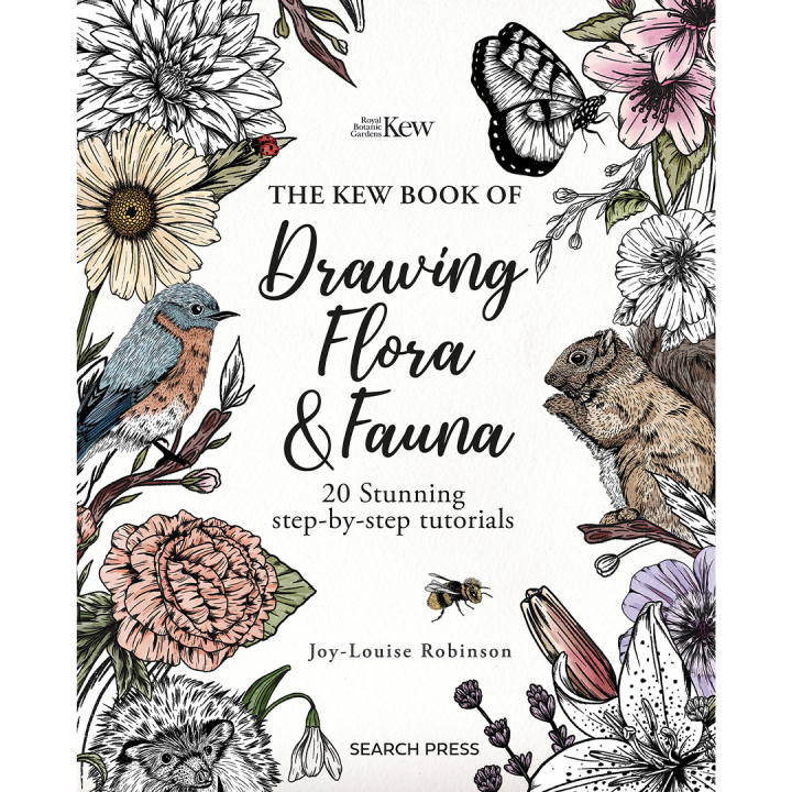 The Kew Book of Drawing Flora and Fauna in der Gruppe Basteln & Hobby / Bücher / Lehrbücher bei Pen Store (136328)