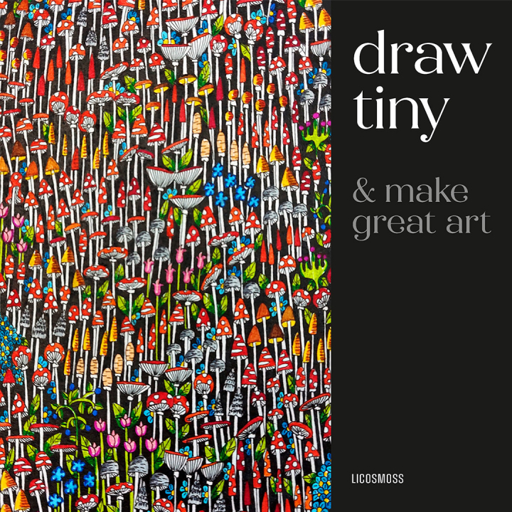 Draw Tiny & Make Great Art in der Gruppe Basteln & Hobby / Bücher / Inspirationsbücher bei Pen Store (136335)