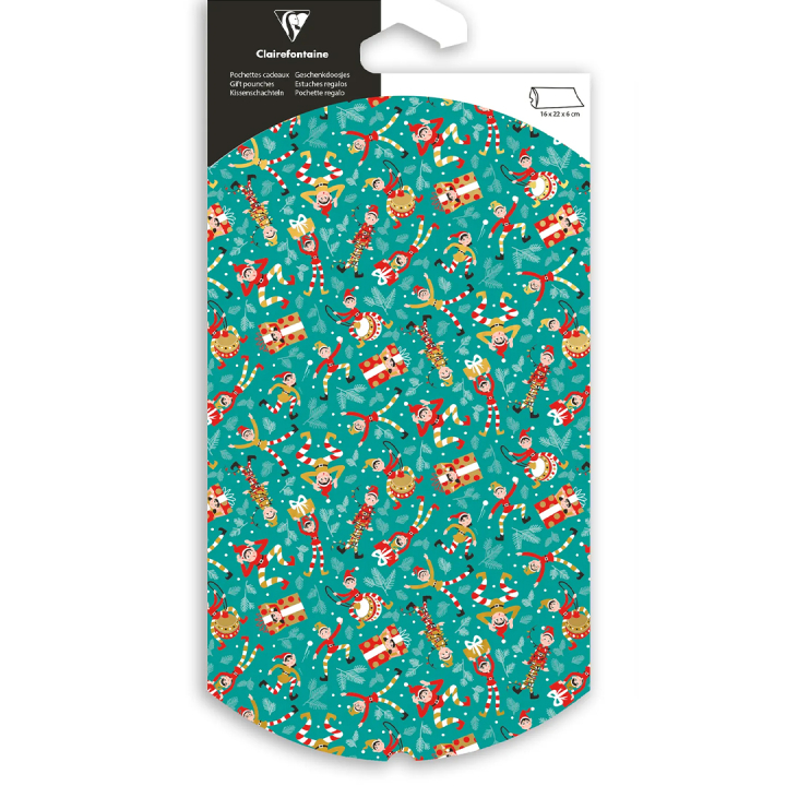 Geschenktasche 16x22cm Elves in der Gruppe Basteln & Hobby / Feiertage und Jahreszeiten / Verpackung bei Pen Store (136357)