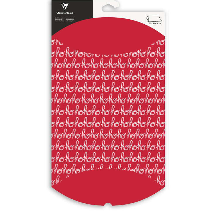 Geschenktasche 30x40cm Hohoho in der Gruppe Basteln & Hobby / Feiertage und Jahreszeiten / Verpackung bei Pen Store (136361)