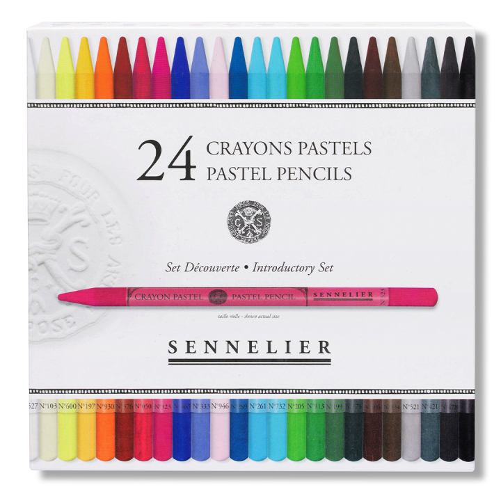 Pastellstifte 24er‑Set in der Gruppe Stifte / Künstlerstifte / Pastellstifte bei Pen Store (136578)
