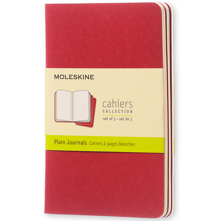 Cahier Notebook Pocket Red Blanko in der Gruppe Papier & Blöcke / Schreiben und Notizen / Notizbücher bei Pen Store (136811)