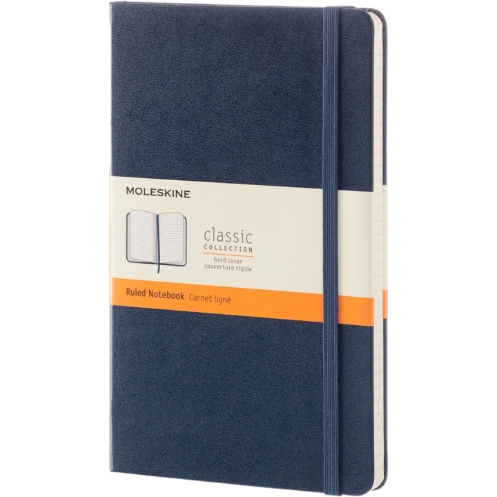 Classic Hard Cover Notebook Large Blue in der Gruppe Papier & Blöcke / Schreiben und Notizen / Notizbücher bei Pen Store (136821_r)