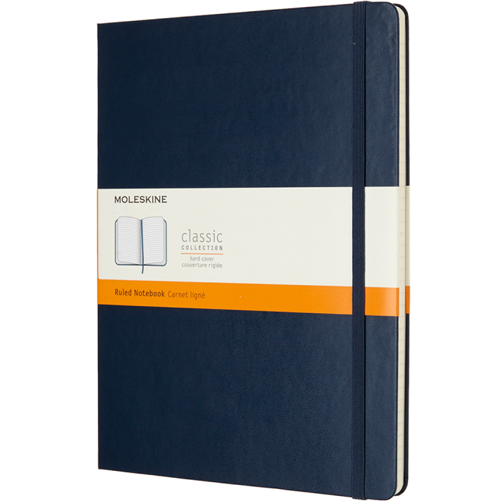 Classic Hard Cover Notebook XL Blue in der Gruppe Produktreihen / Moleskine Classic Notebook bei Pen Store (136824_r)