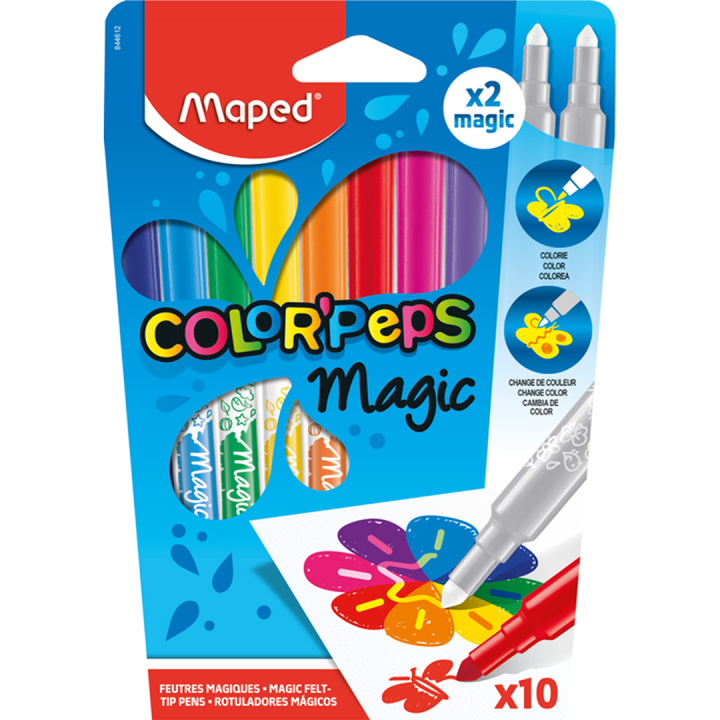 Filzstifte Color’Peps Magic 10er-Set in der Gruppe Kids / Stifte für Kinder / Filzstifte für Kinder bei Pen Store (136940)